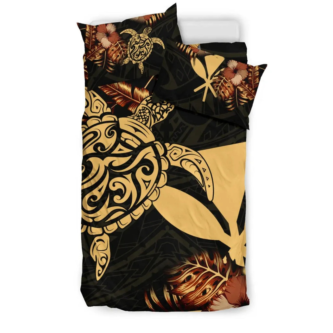 Polynesian Duvet Cover Set - Hawaii Duvet Cover Set Set Turtle Lucky 2