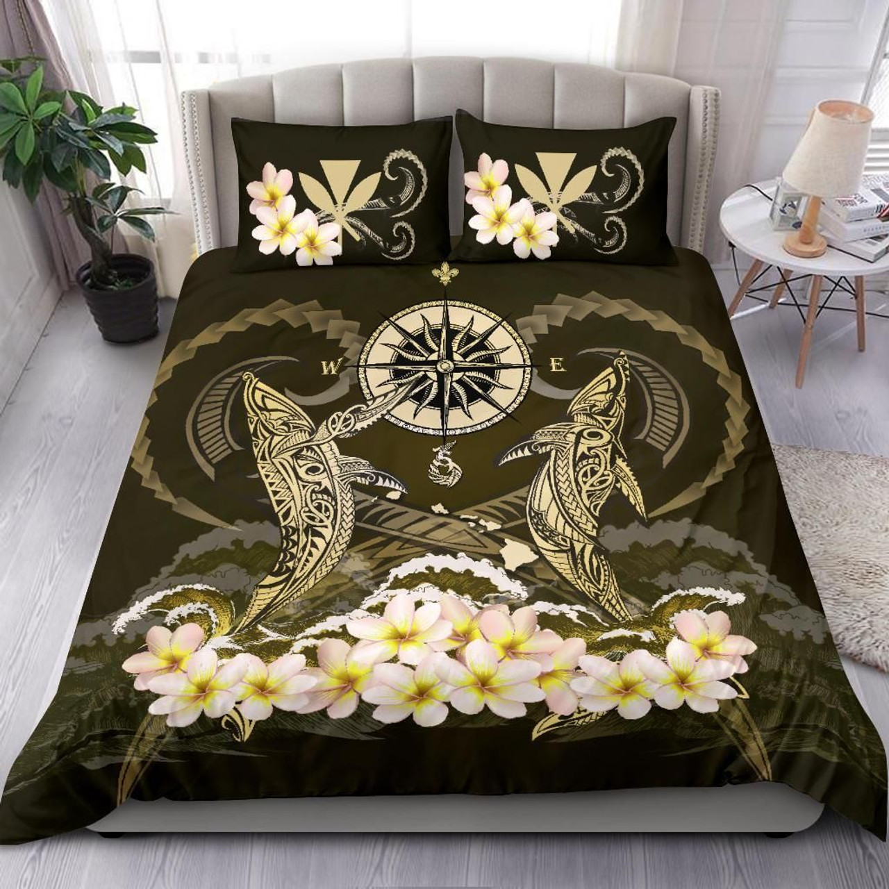 Polynesian Bedding - Hawaii Duvet Cover Polynesian Hibiscus With Summer Vibes 5