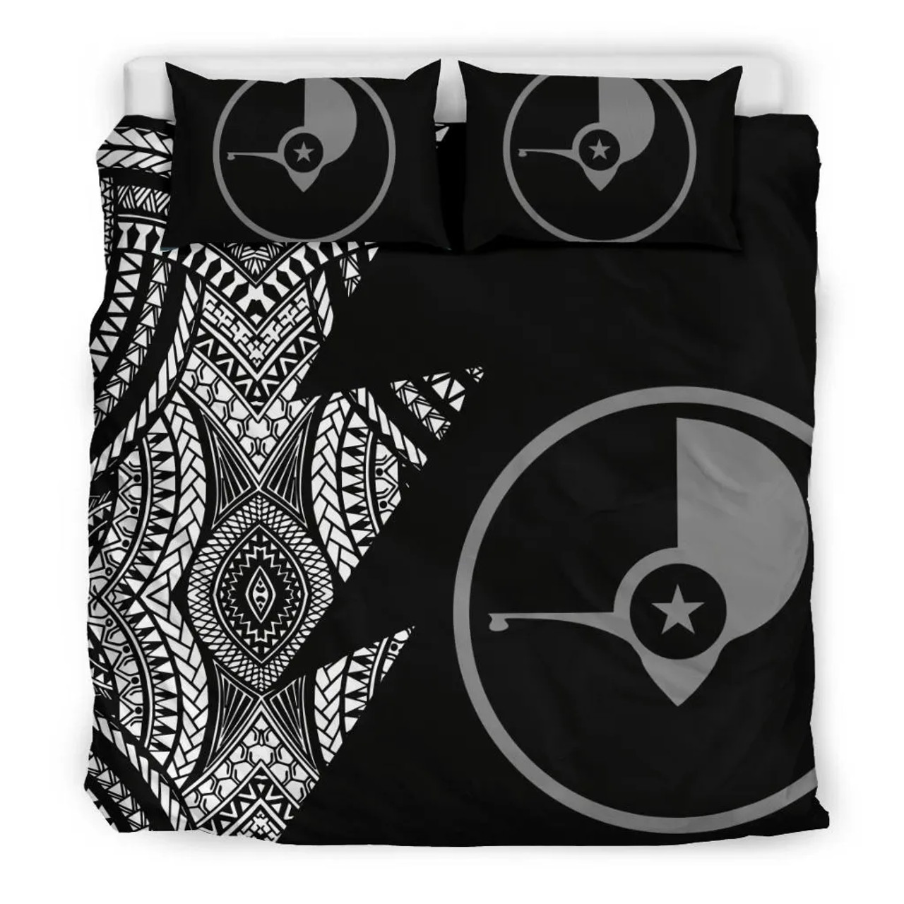 Polynesian Bedding Set - Yap Pattern Duvet Cover Set 1