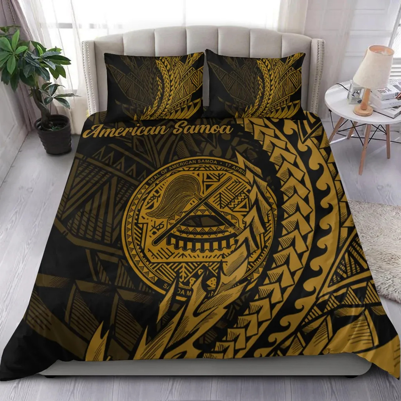 American Samoa Bedding Set - Wings Style 1