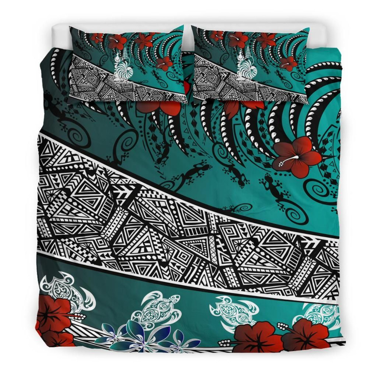 Yap Bedding Set - Tribal Flower Special Pattern Red Color4