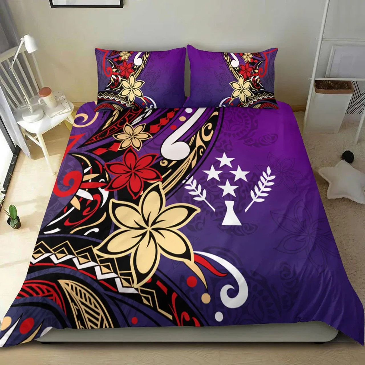 Hawaii Kanaka Maoli Bedding Set - Wings Style 5