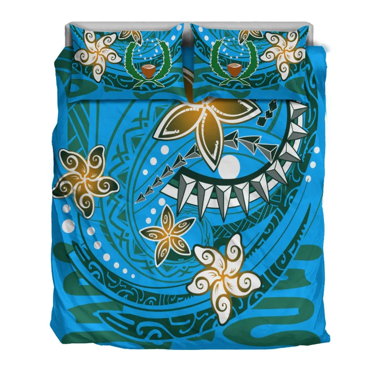 Pohnpei Bedding Set - Spring Style Blue Color 3