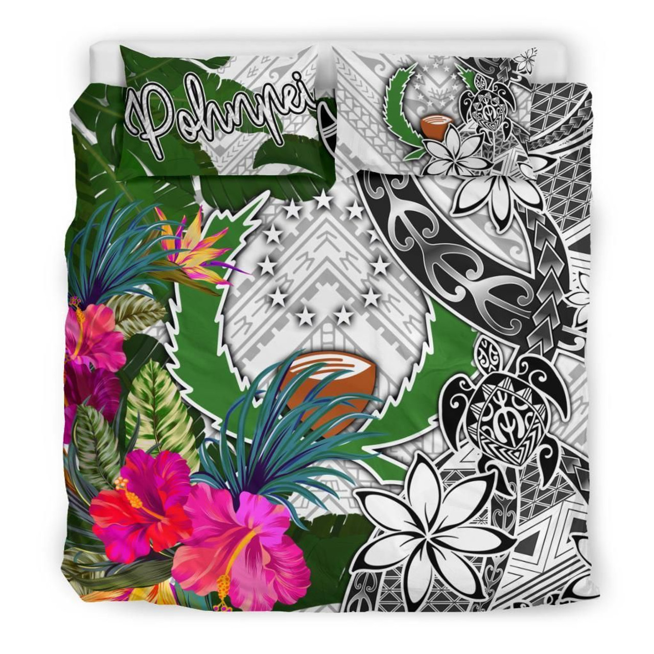 Chuuk Micronesia Bedding Set - Summer Tropical 5