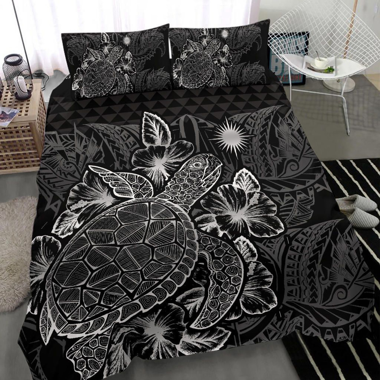 Niue Duvet Cover Set - Hibiscus Map 6