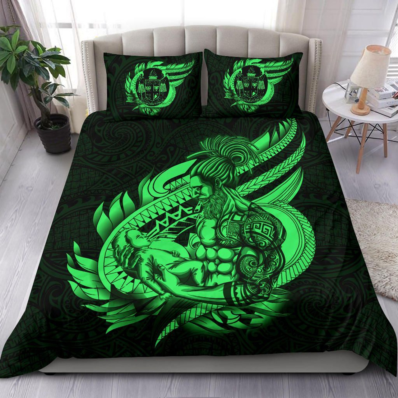 Marshall Islands Duvet Cover Set - Marshall Islands Coat Of Arms & Flag Orange 6