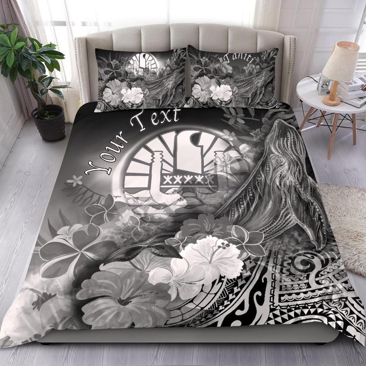 Marshall Islands Custom Personalized Bedding Set - Classical Coconut Tree 5