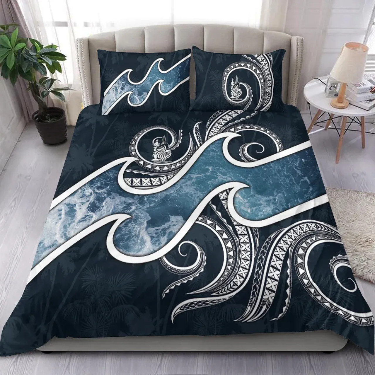 New Caledonia Polynesian Bedding Set - Ocean Style 3