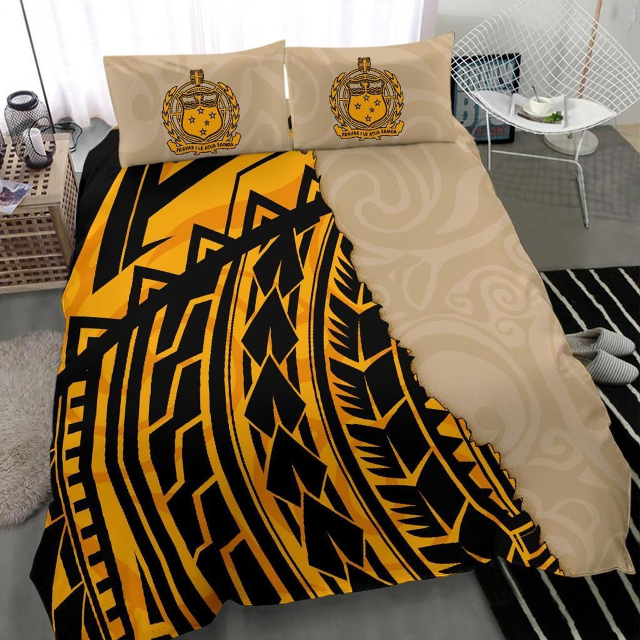 Samoa Bedding Set - Polynesian Wild Style 1