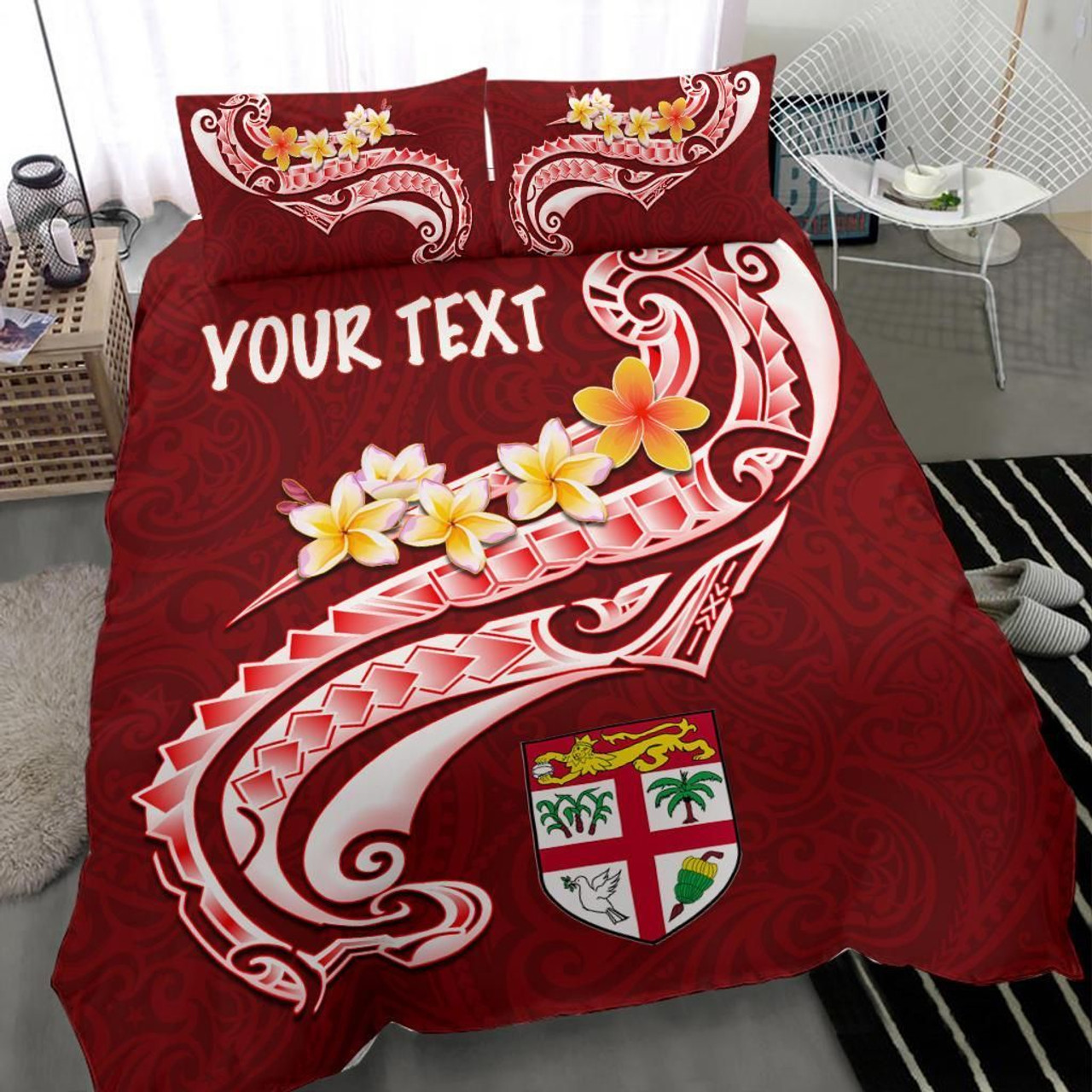 Tonga Custom Personalised Bedding Set - Reggae Turtle 4