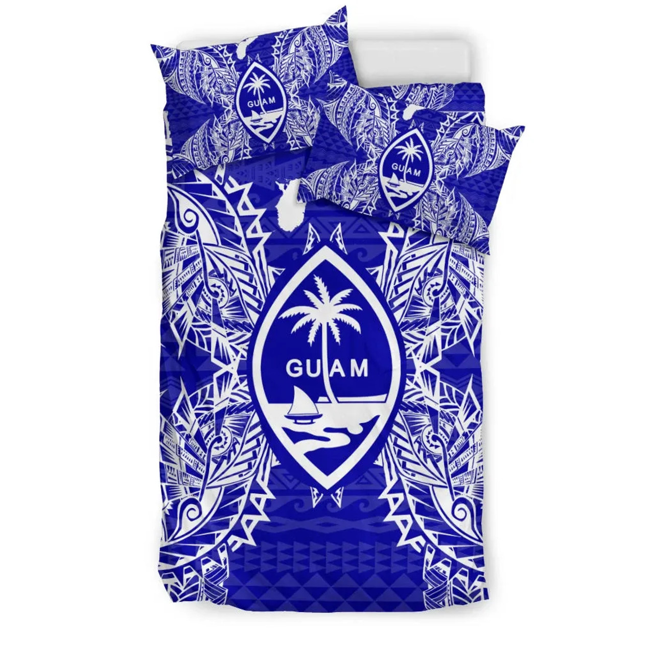 Fiji Duvet Cover Set - Fiji Flag & Coat Of Arms Blue 5