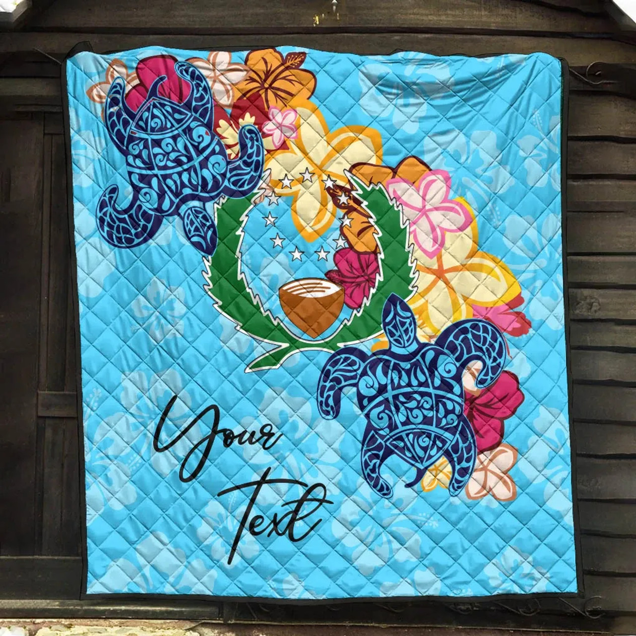 Pohnpei Custom Personalised Premium Quilt - Tropical Style 9