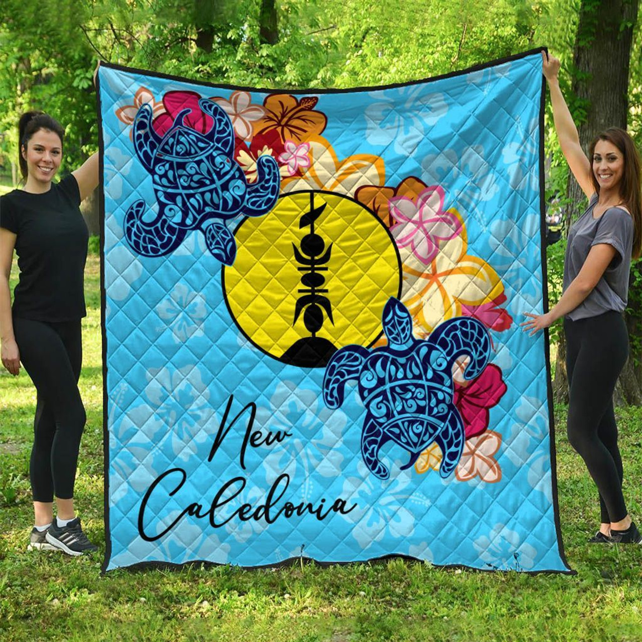 New Caledonia Premium Quilt - Tropical Style 1