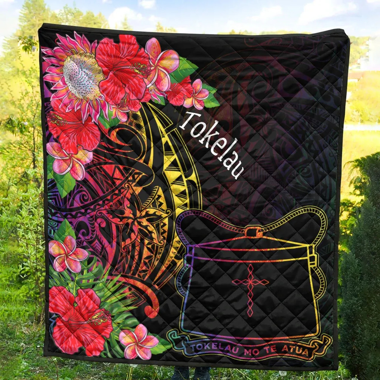Tokelau Premium Quilt - Tropical Hippie Style 4