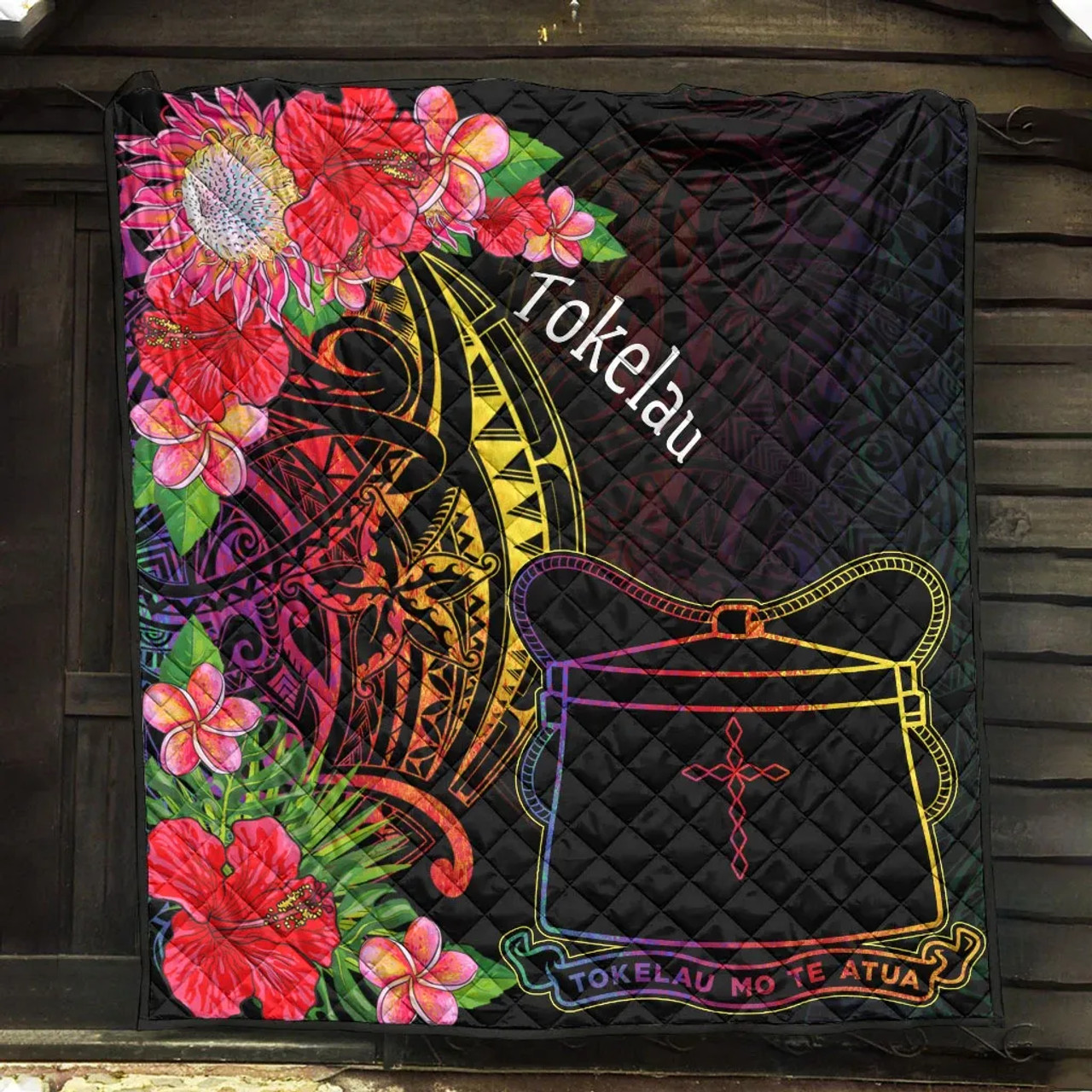 Tokelau Premium Quilt - Tropical Hippie Style 5