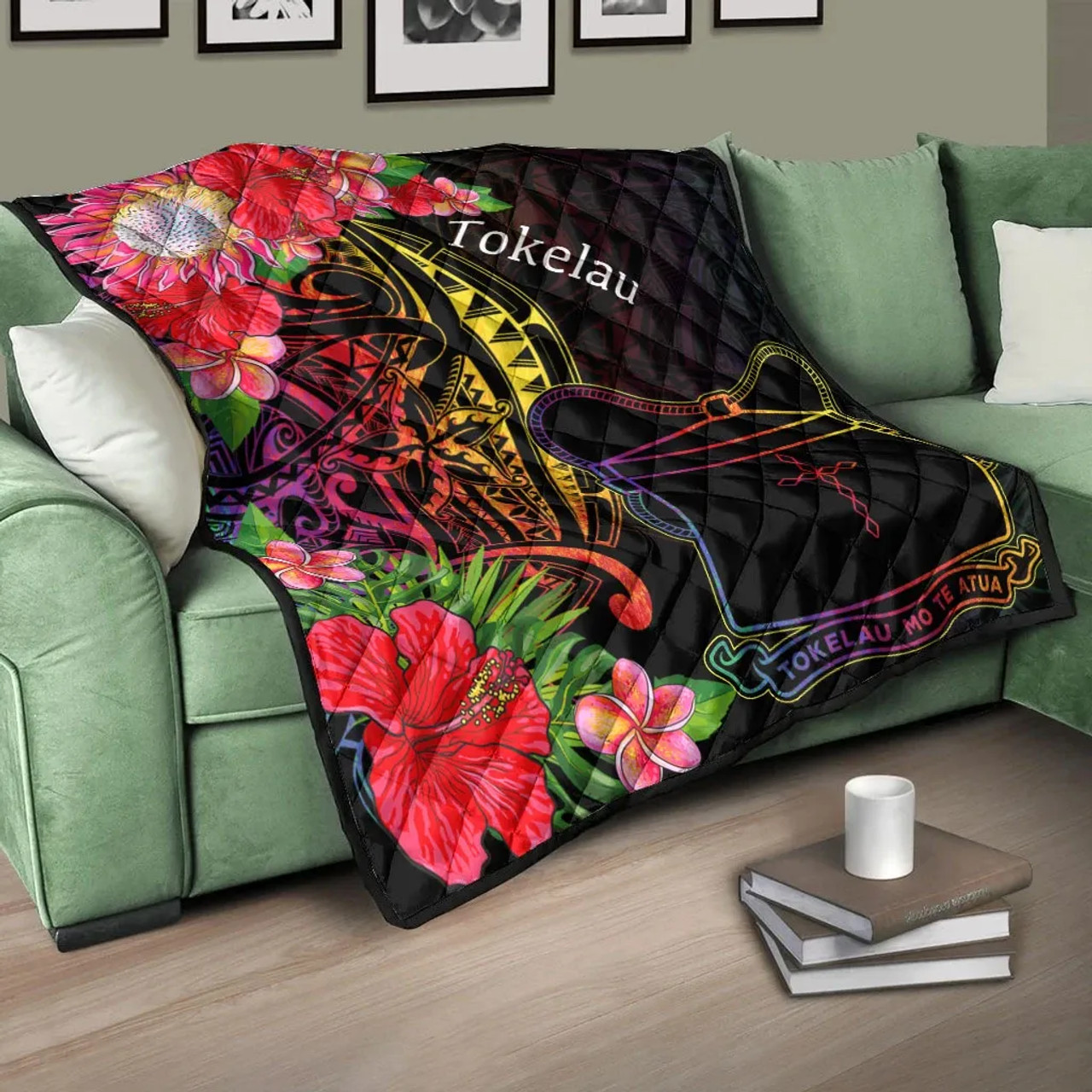 Tokelau Premium Quilt - Tropical Hippie Style 10