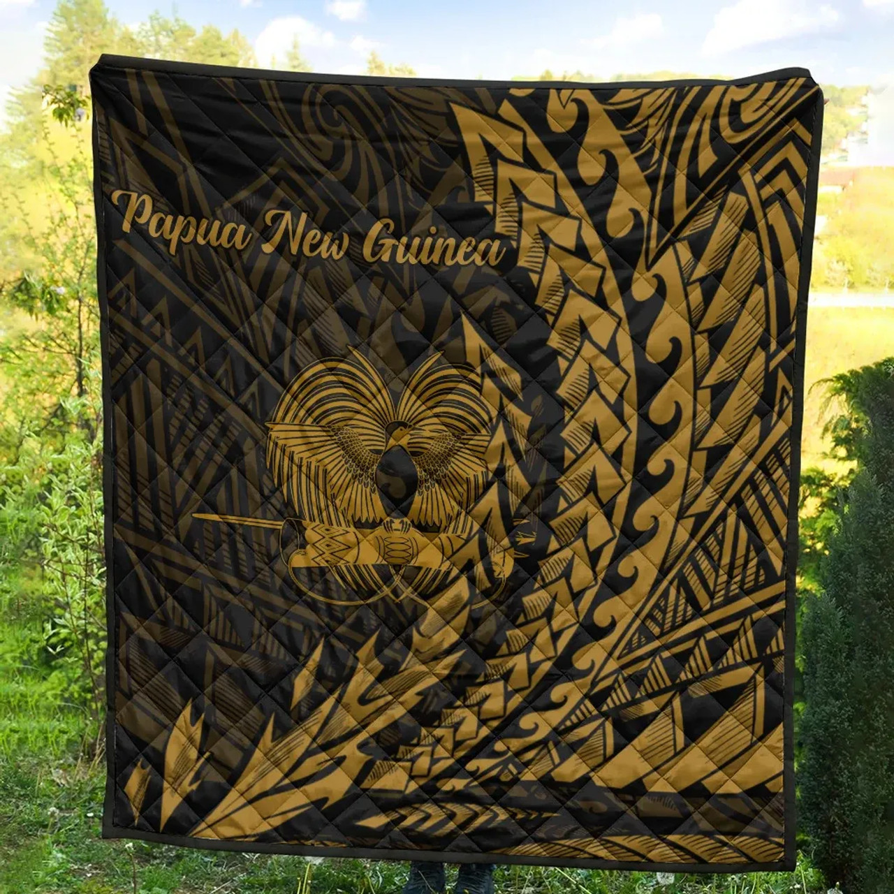 Papua New Guinea Premium Quilt - Wings Style 4