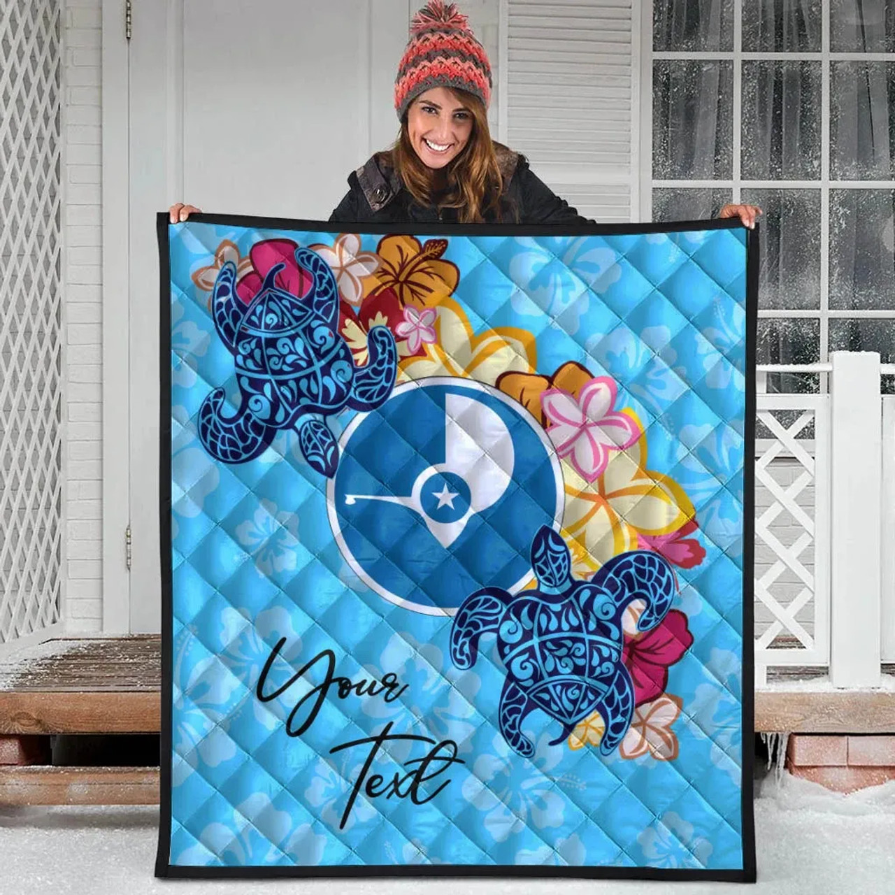 Yap Custom Personalised Premium Quilt - Tropical Style 7