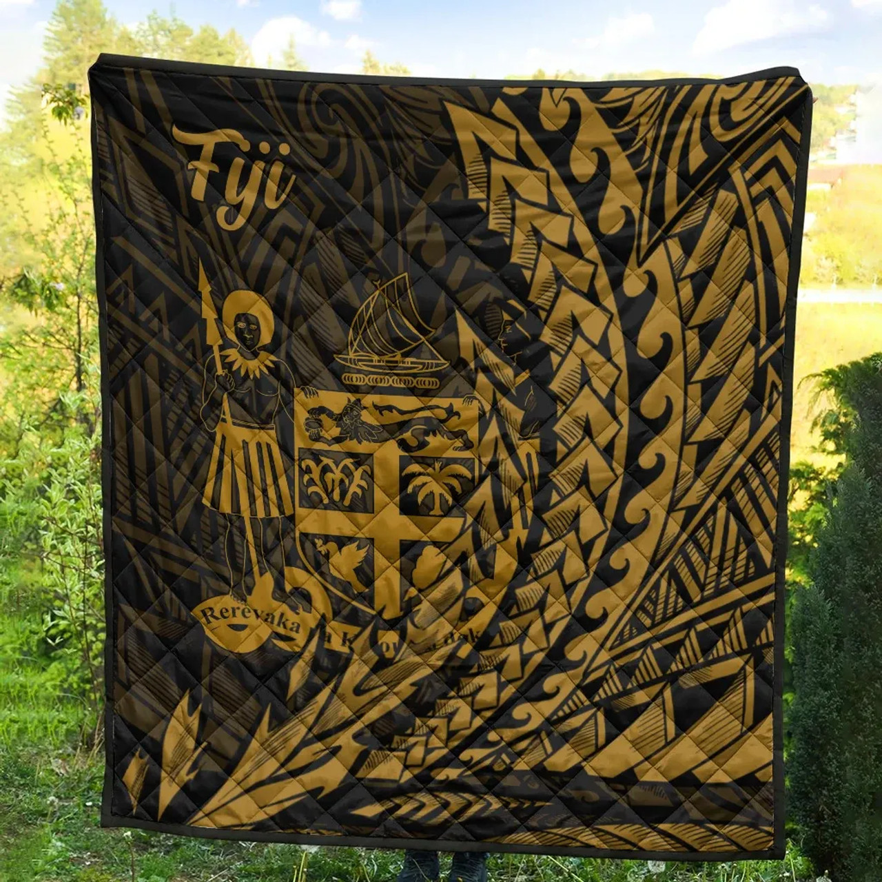 Fiji Premium Quilt - Wings Style 10