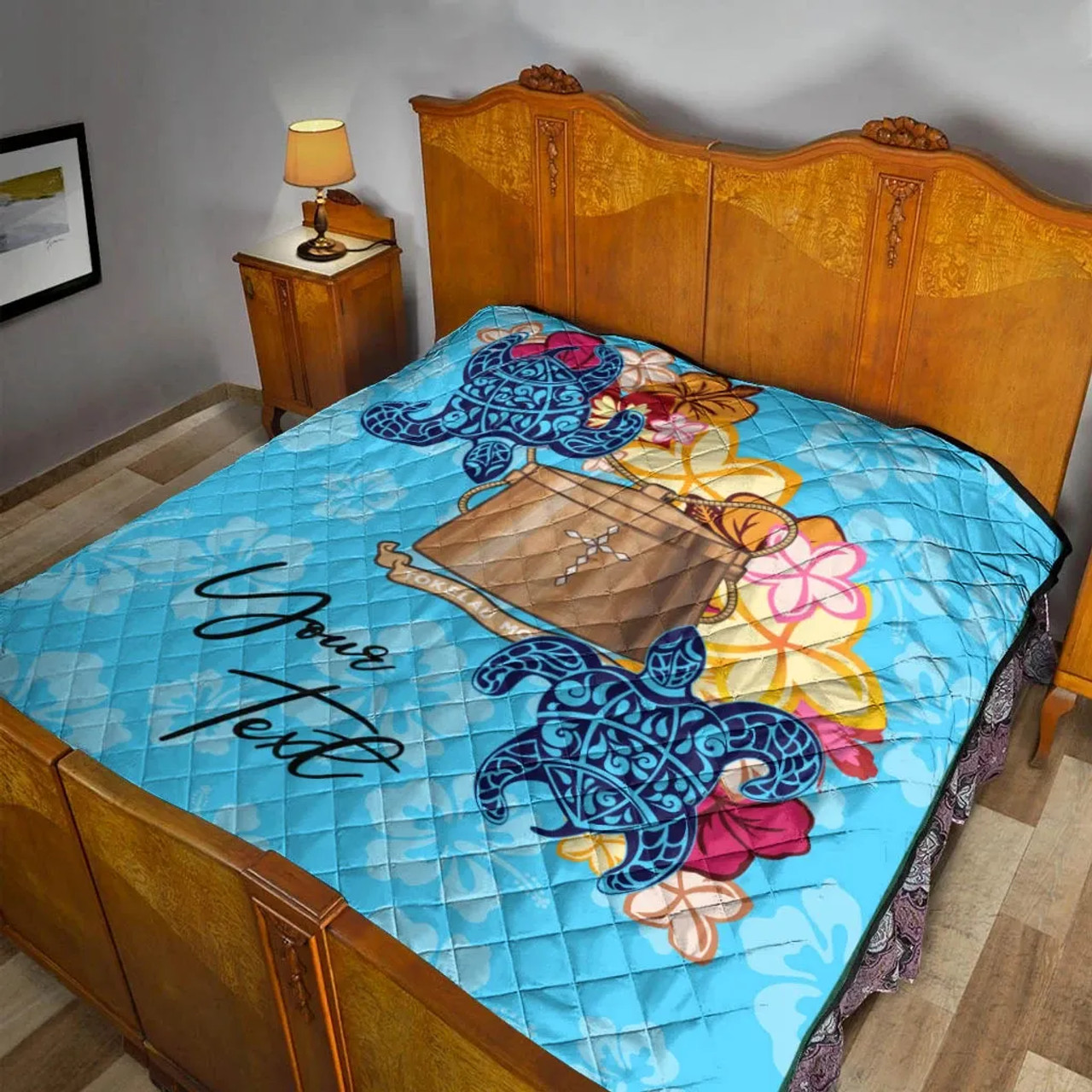 Tokelau Custom Personalised Premium Quilt - Tropical Style 7