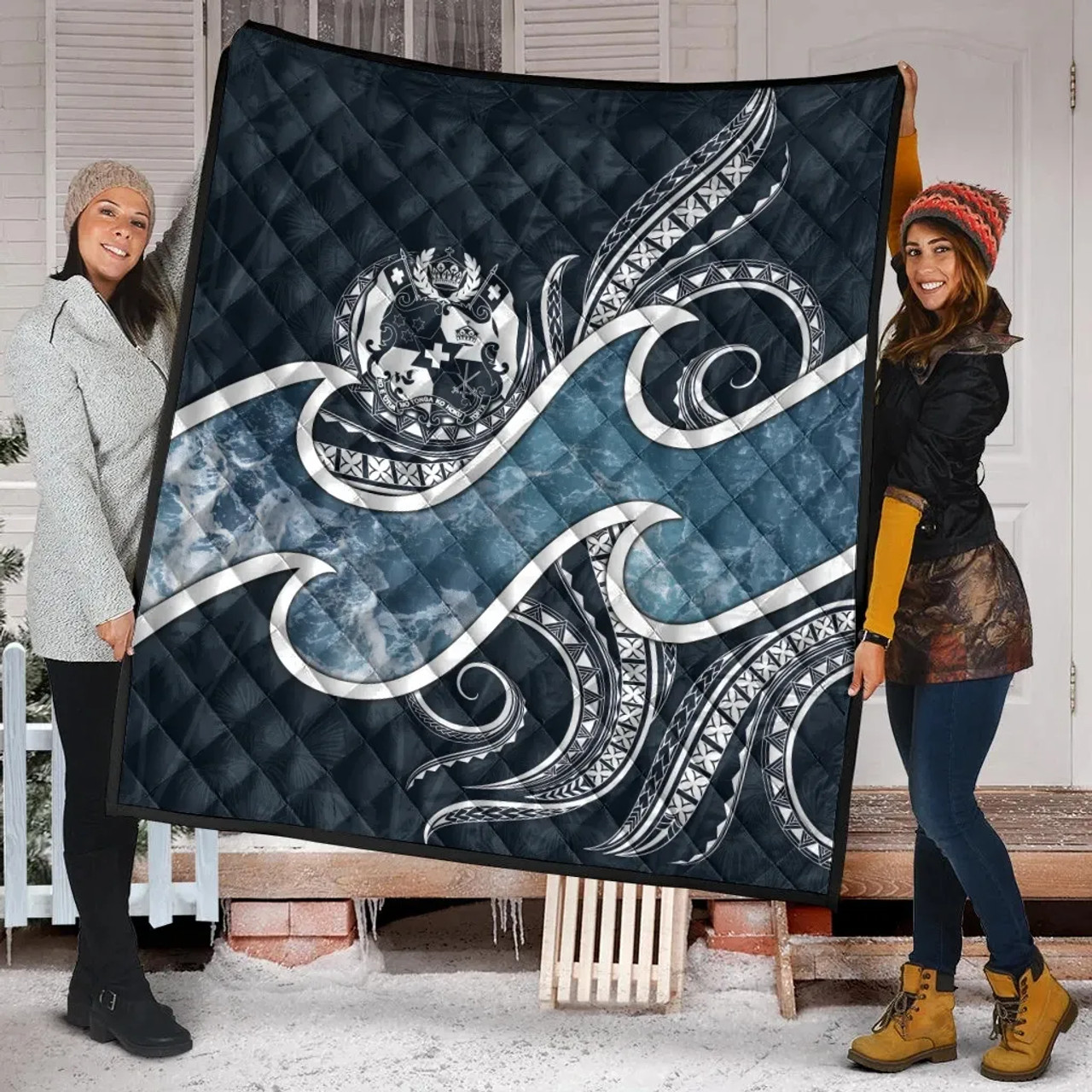 Tonga Polynesian Premium Quilt - Ocean Style 9