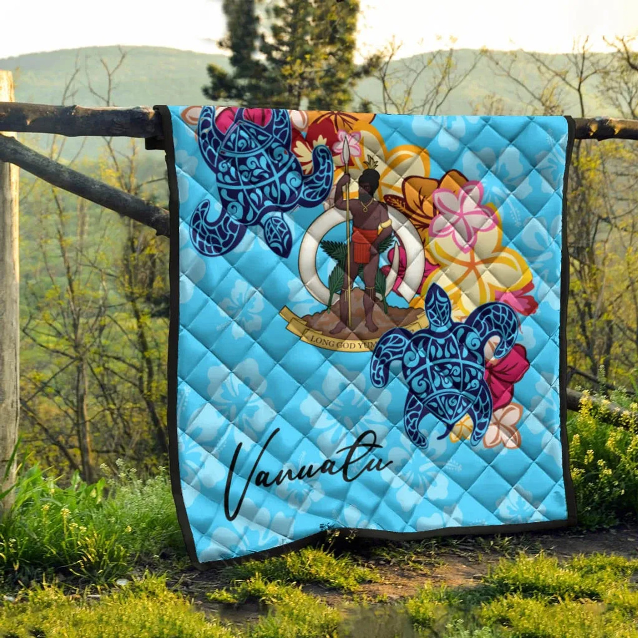 Vanuatu Premium Quilt - Tropical Style 3