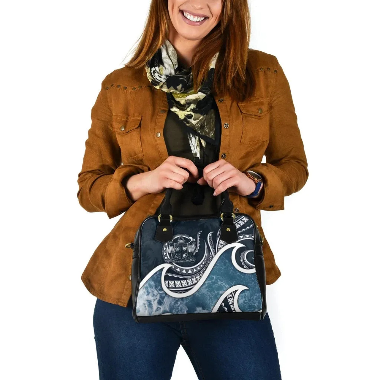 Fiji Polynesian Shoulder Handbag - Ocean Style 7