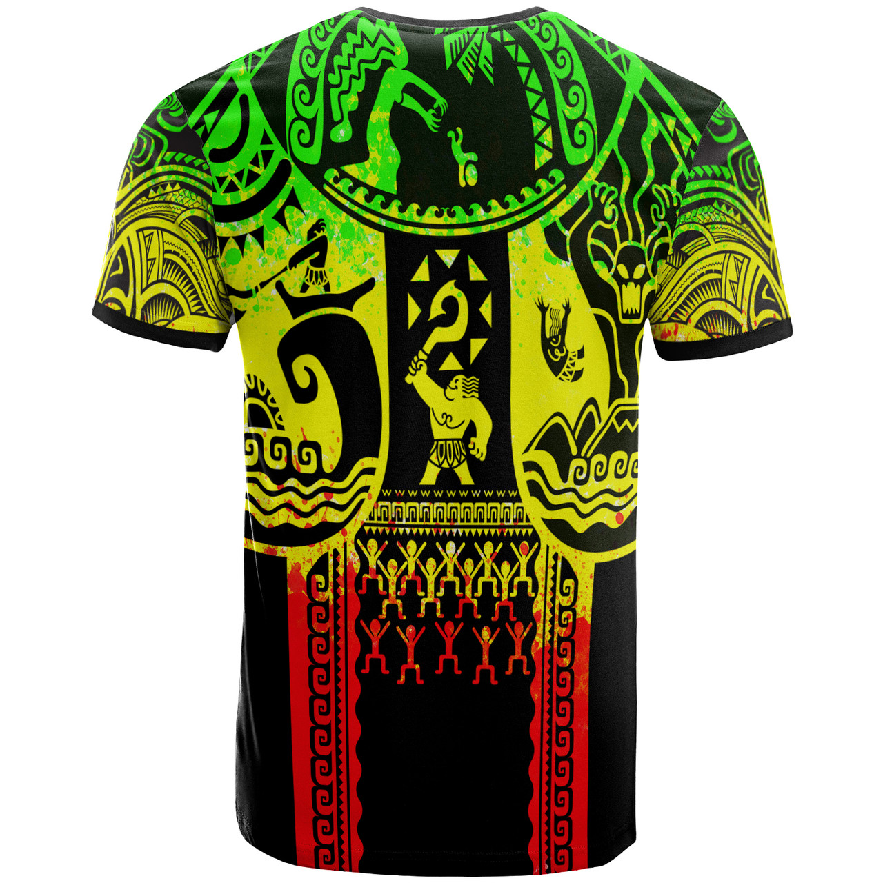 Havai'iART&WOOD Polynesian Tattoo Design cedma T-Shirt