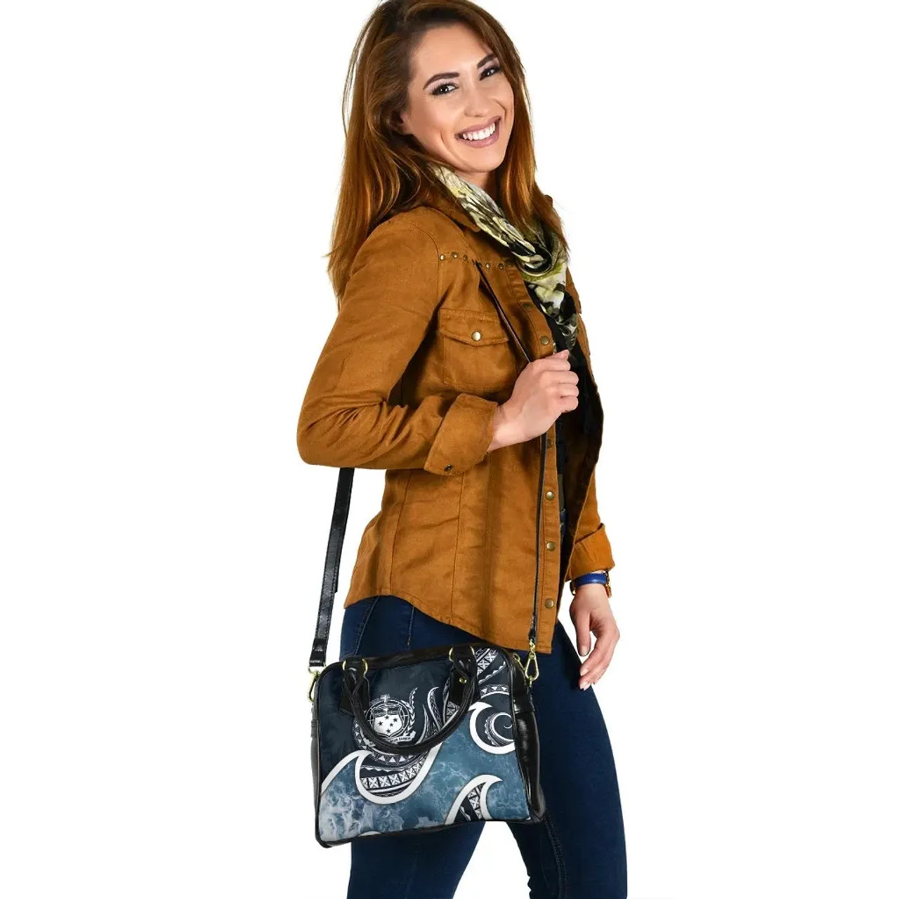 Samoa Polynesian Shoulder Handbag - Ocean Style 5