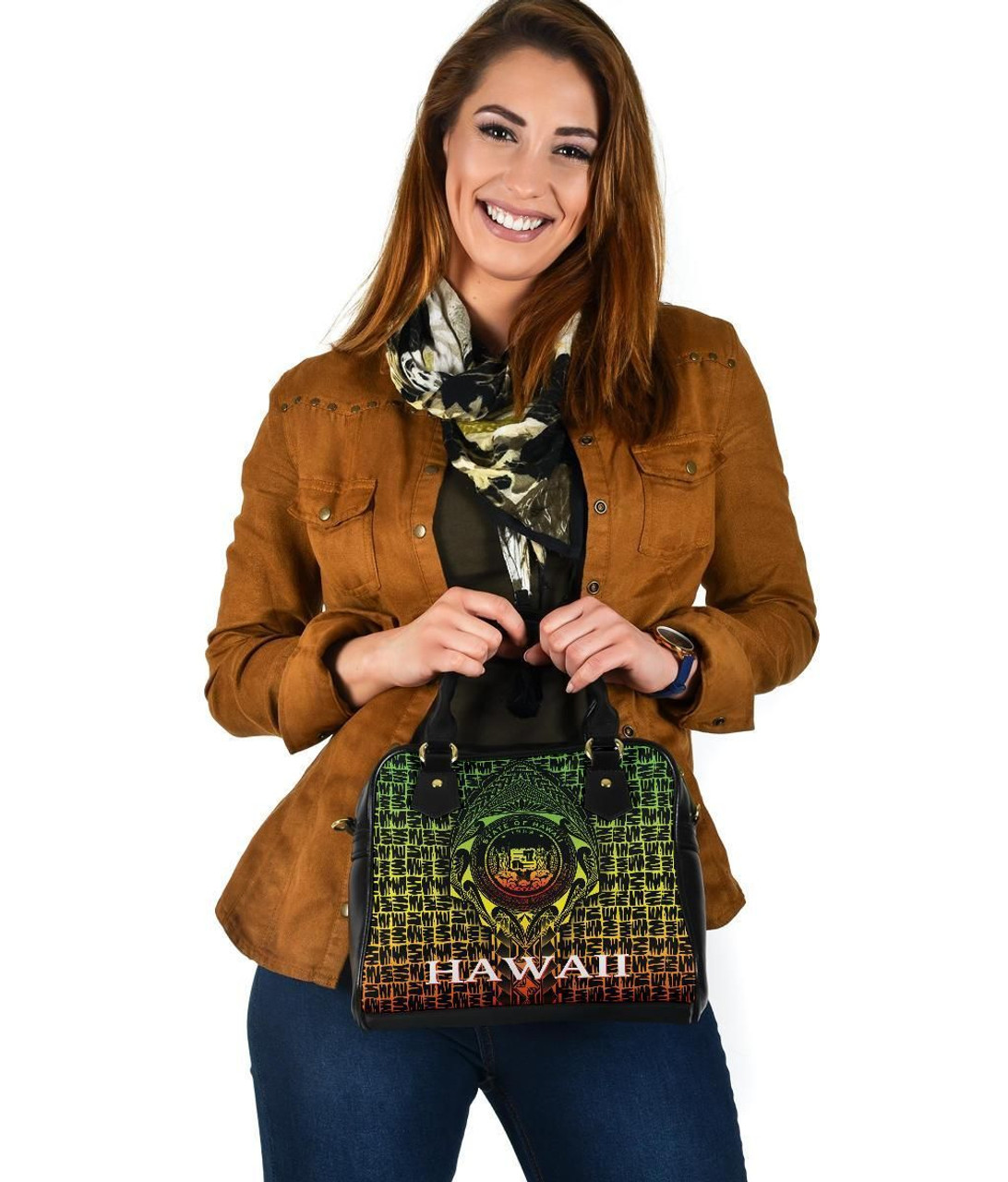 Hawaii Shoulder Handbag - Hawaii Seal Rocket Style (Reggae)28 4