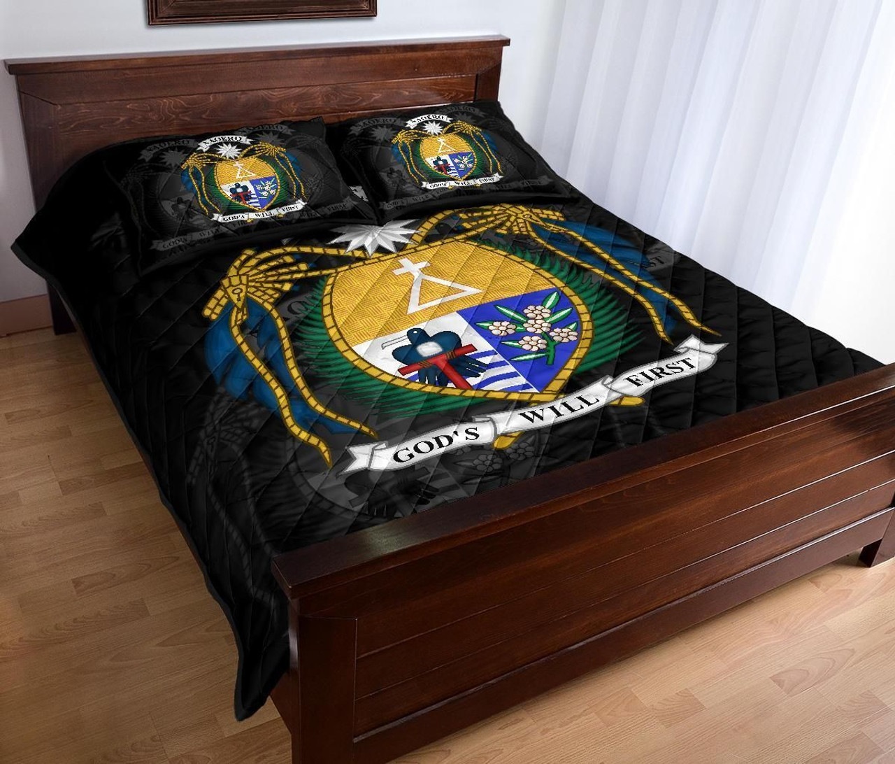 Nauru Polynesian Quilt Bed Set 3