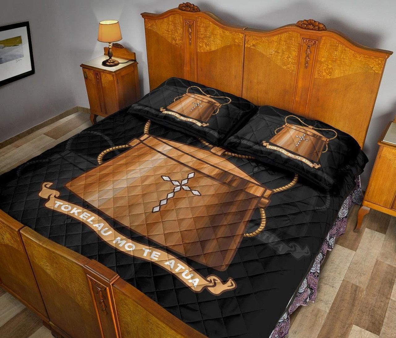 Tokelau Polynesian Quilt Bed Set 4