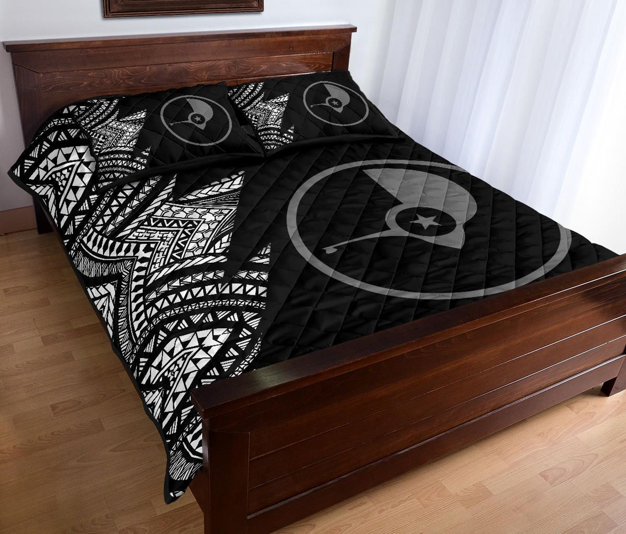 Yap Quilt Bed Set - Yap Flag Flash Version 4