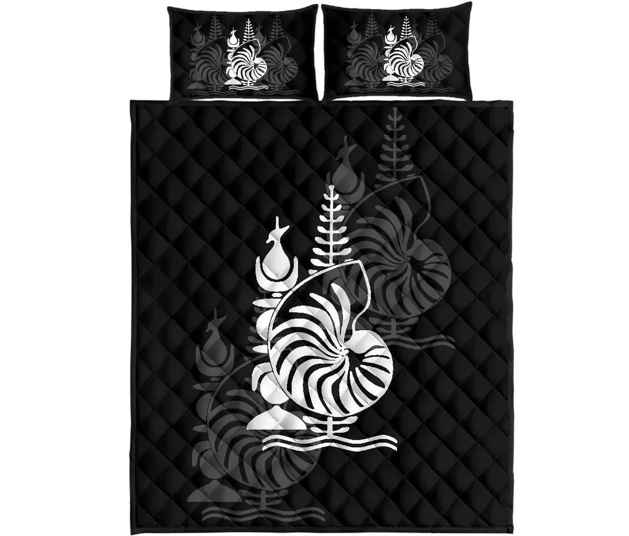 New Caledonia Polynesian Quilt Bed Set 5