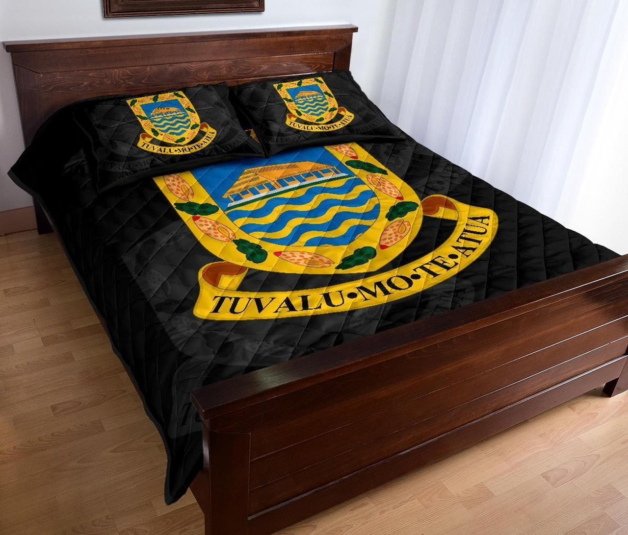 Tuvalu Polynesian Quilt Bed Set 3