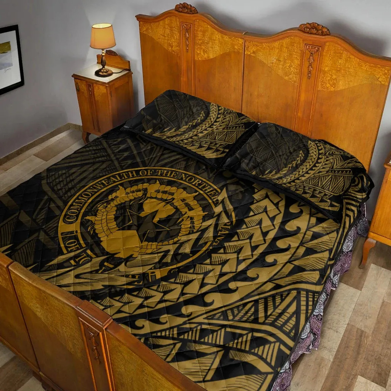 Northern Mariana Islands Quilt Bed Set - Wings Style 4