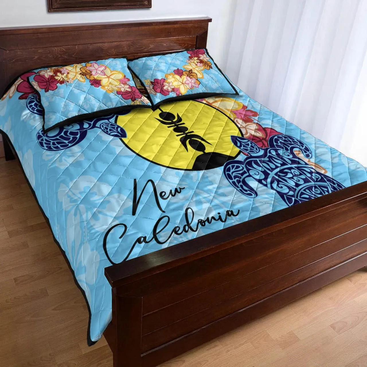 New Caledonia Quilt Bed Set - Tropical Style 2