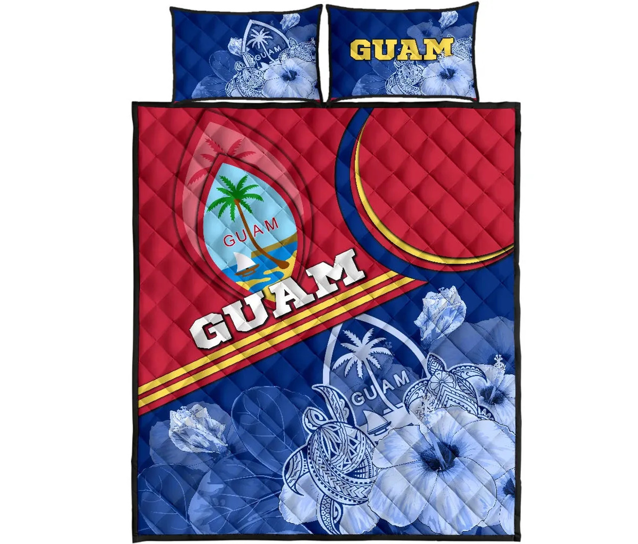 Guam Polynesian Quilt Bed Set - Land of the Chamorros 5