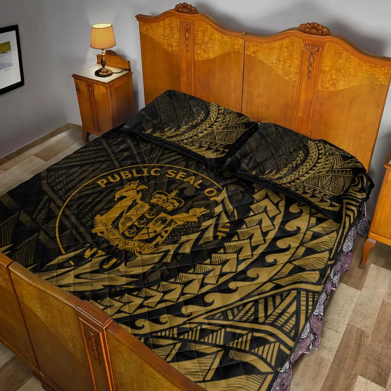 Niue Quilt Bed Set - Wings Style 3