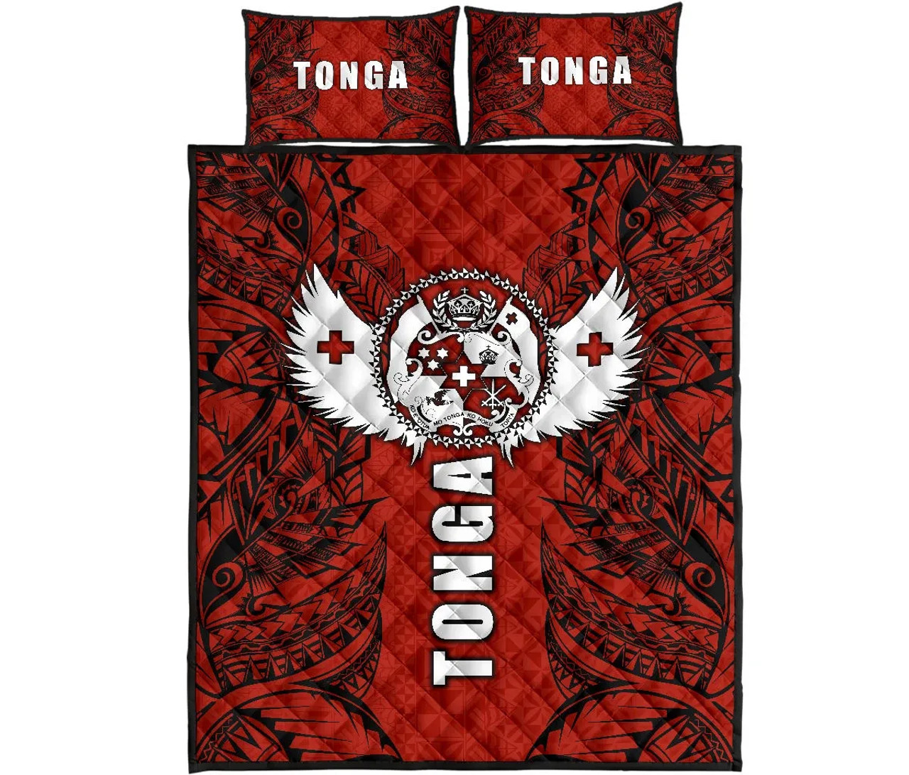 Tonga Polynesian Quilt Bed Set - Tonga Wings 5