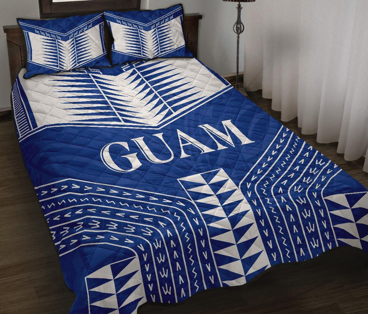 Guam Polynesia Quilt Bed Set - Guam Polynesian Pattern 2