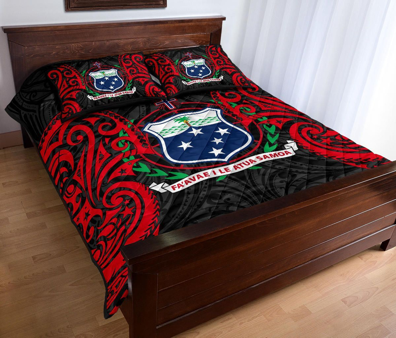 Samoa Polynesian Quilt Bed Set - Samoan Spirit 3