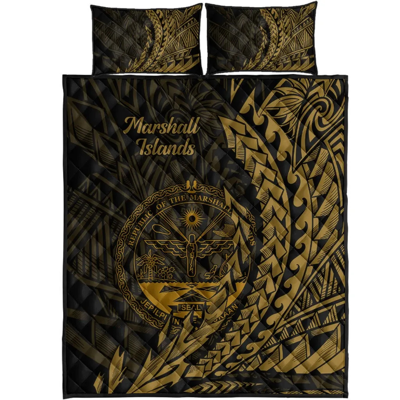 Marshall Islands Quilt Bed Set - Wings Style 2