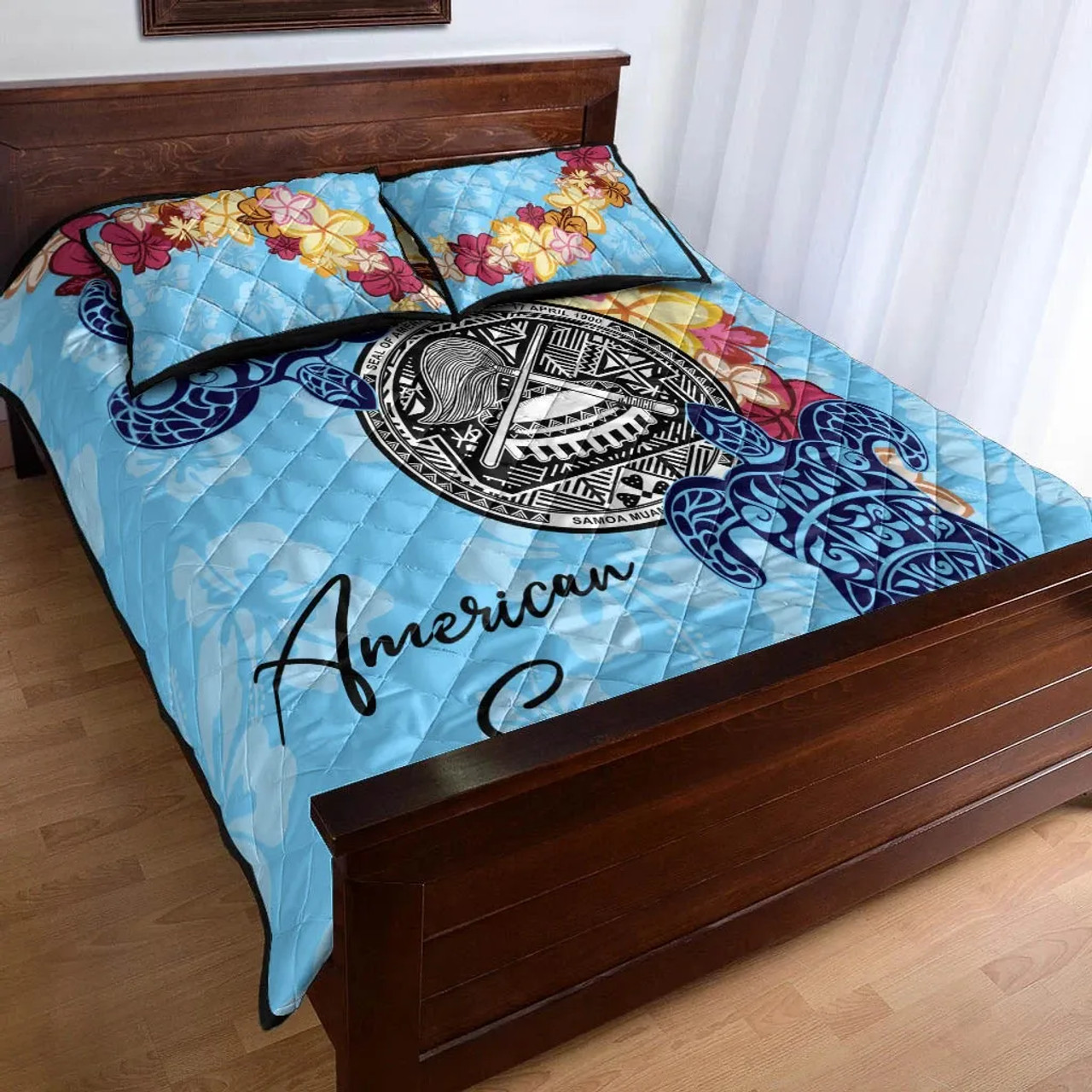 American Samoa Quilt Bed Set - Tropical Style 3