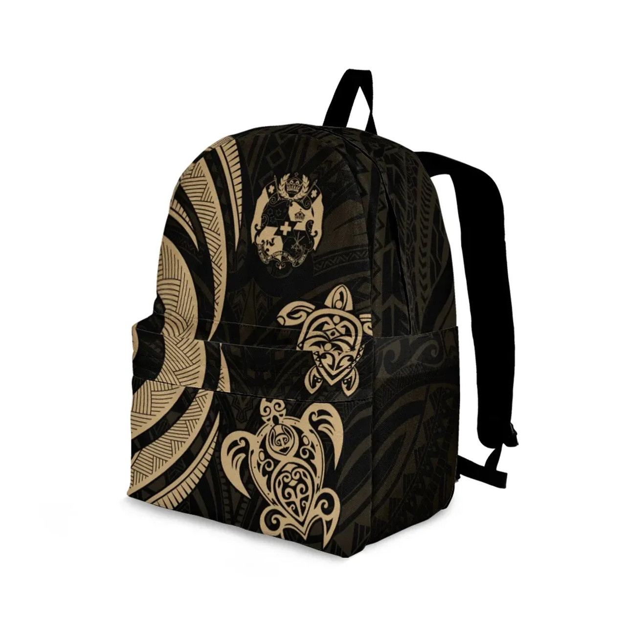 Tonga Backpack - Gold Tentacle Turtle 2