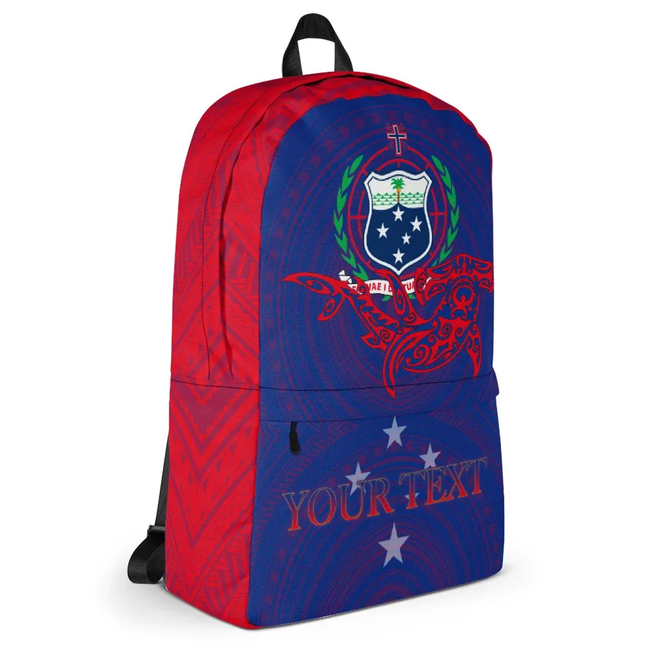 Samoa Backpack - Custom Shark With Coat Of Arms 6