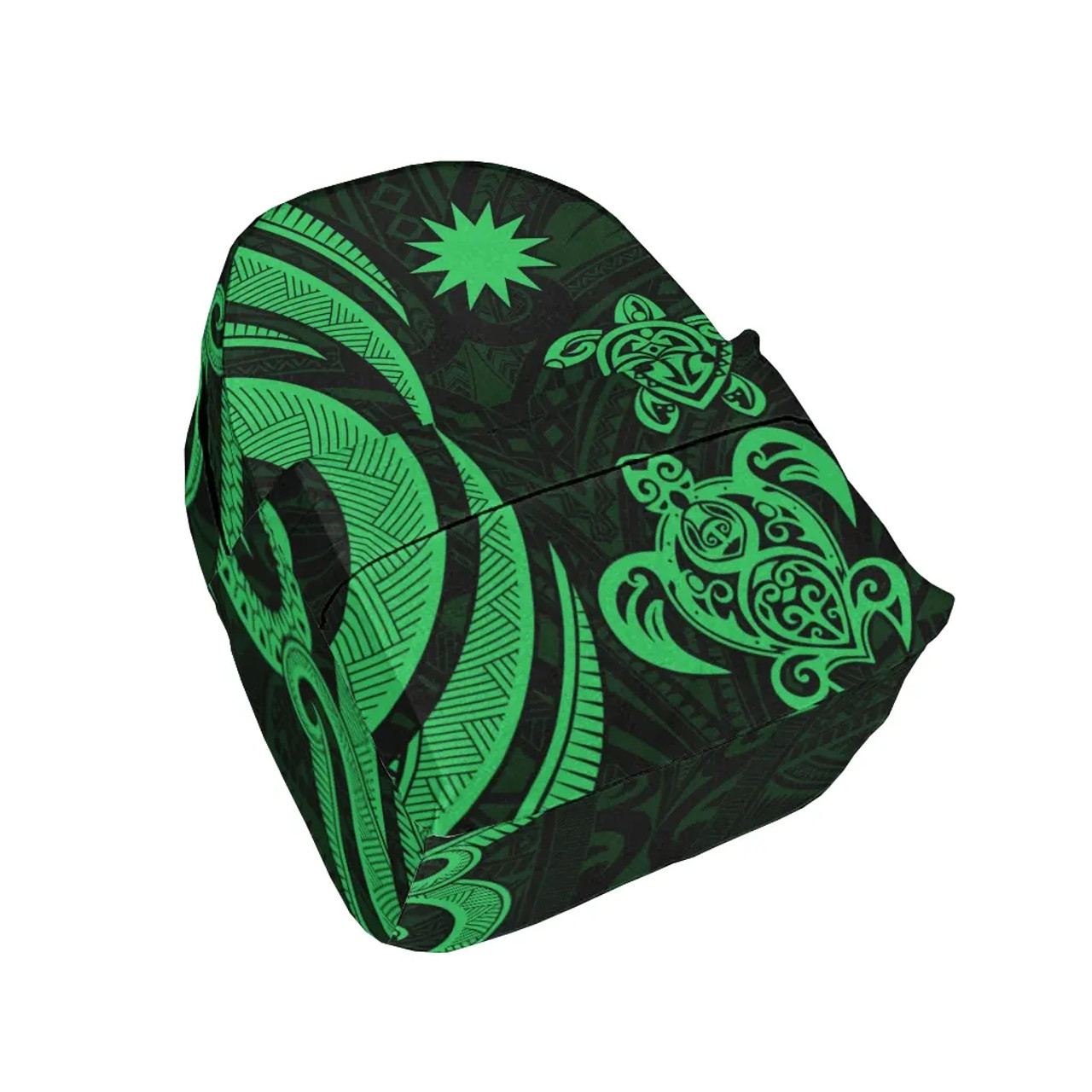 Nauru Backpack - Green Tentacle Turtle 2