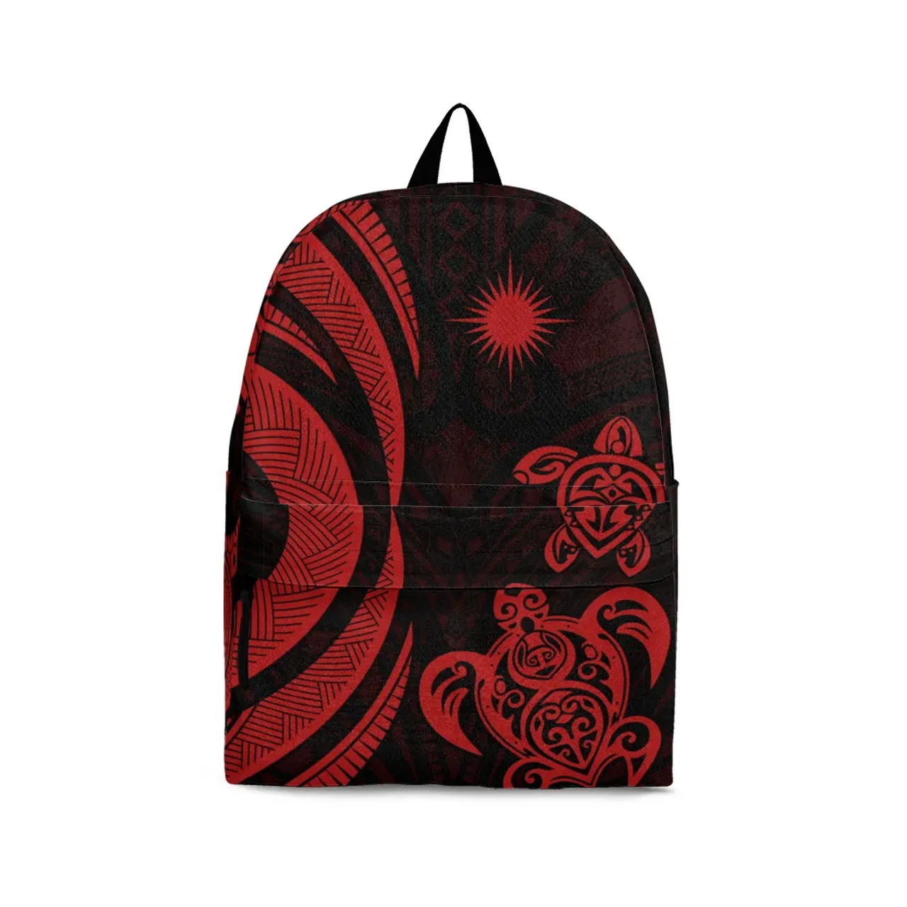 Marshall Islands Backpack - Red Tentacle Turtle 1