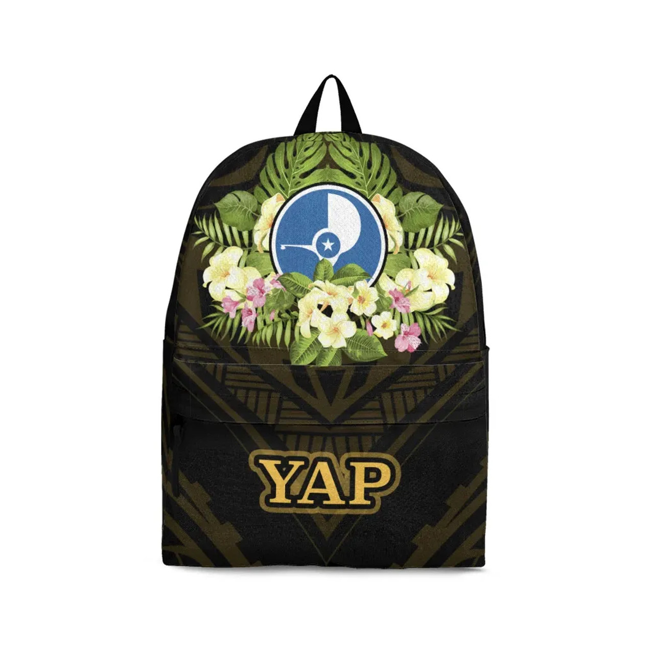 Yap State Backpack - Polynesian Gold Patterns Collection 1