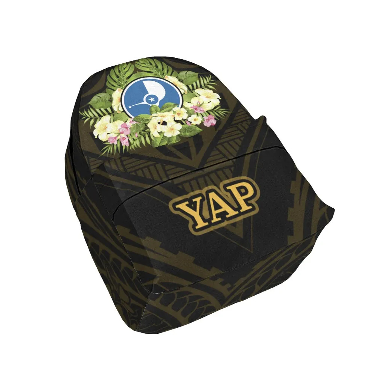 Yap State Backpack - Polynesian Gold Patterns Collection 3